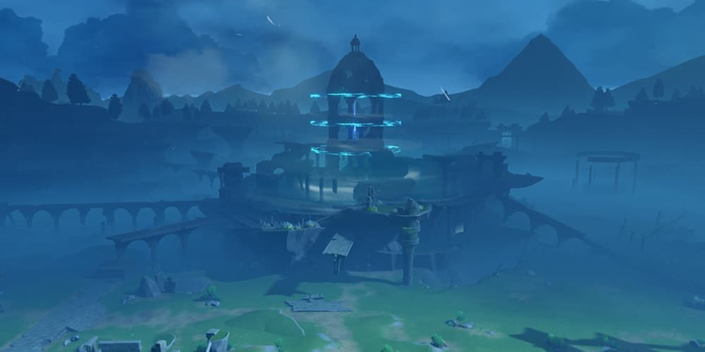 Abandoned Capital of Howling Winds Viewpoint - Stormterror Lair