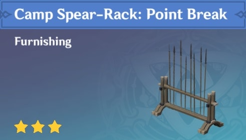 Camp Spear Rack Point Break