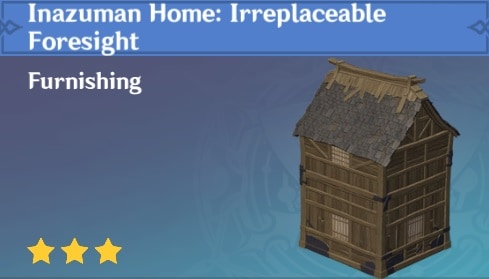 Inazuman Home Irreplaceable Foresight
