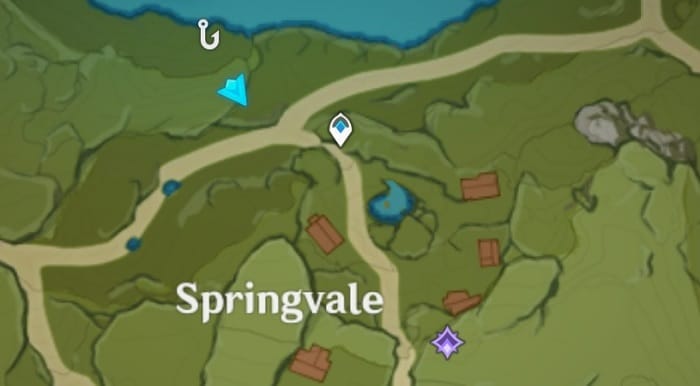 Land of Clear Springs Map