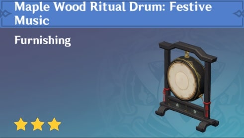 Maple Wood Ritual Drum Festive Music