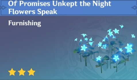 Of Promises Unkept the Night Flowers Speak