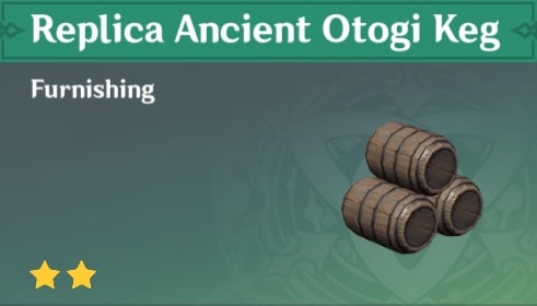 Replica Ancient Otogi Keg