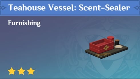 Teahouse Vessel Scent Sealer
