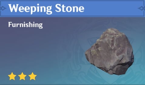 Weeping Stone