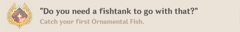 Do you need a fishtank to go with that