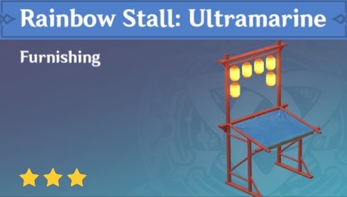 Rainbow Stall Ultramarine