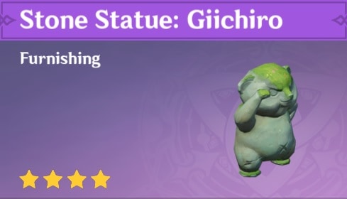 Stone Statue Giichiro