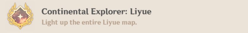 Continental Explorer: Liyue