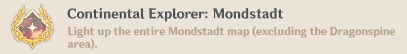 Continental Explorer: Mondstadt