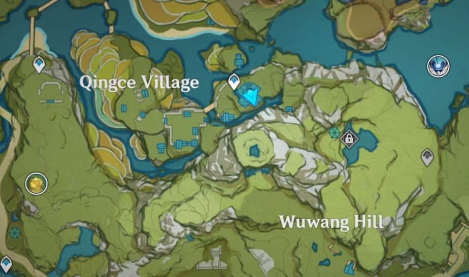 Granny Rouxin House in Qingce Map