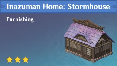 Inazuman Home Stormhouse