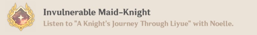 Invulnerable Maid Knight