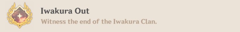 Iwakura Out