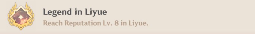 Legend in Liyue