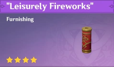 Leisurely Fireworks