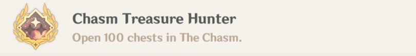 Chasm Treasure Hunter