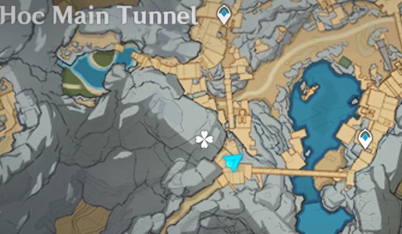 The Underground Mines Map