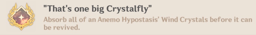 That's one big Crystalfly