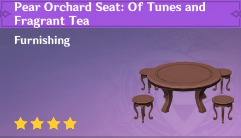 Pear Orchard Seat: Of Tunes and Fragrant Tea