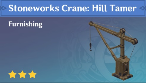 Stoneworks Crane: Hill Tamer