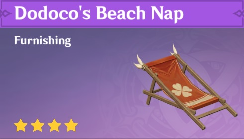 Dodoco's Beach Nap
