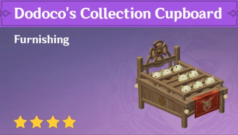 Dodoco's Collection Cupboard