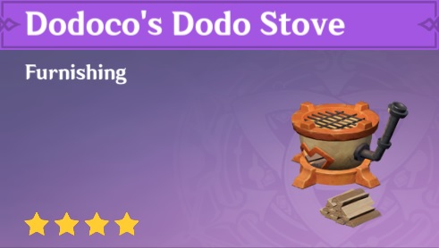 Dodoco's Dodo Stove