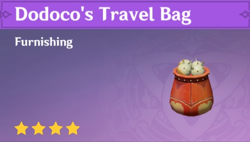 Dodoco's Travel Bag