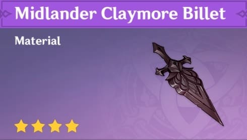 Midlander Claymore Billet