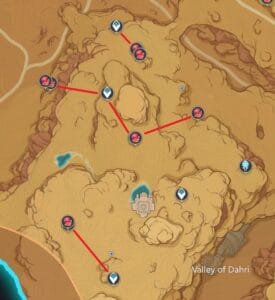 Genshin redcrest map