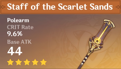 Staff of the Scarlet Sands 1